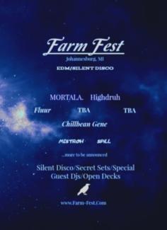 EDM Silent Disco 2025 flyer